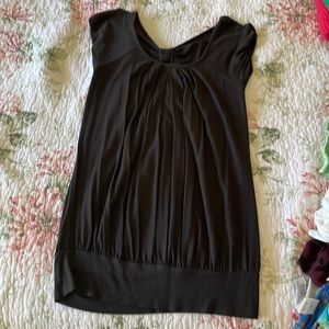 Black dress top